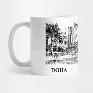 Doha - Qatar Mug